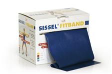 ELASTIČNI TRAK SISSEL® FITBAND, moder 1,5m